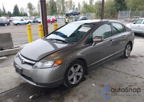 2007 Honda Civic Ex z USA, uszkodzony, nr VIN 1HGFA16847L054230